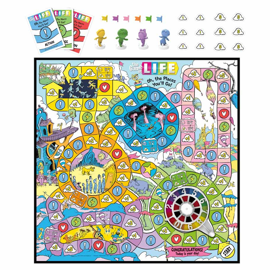 Game of Life: Dr. Seuss: Oh the Places You'll Go