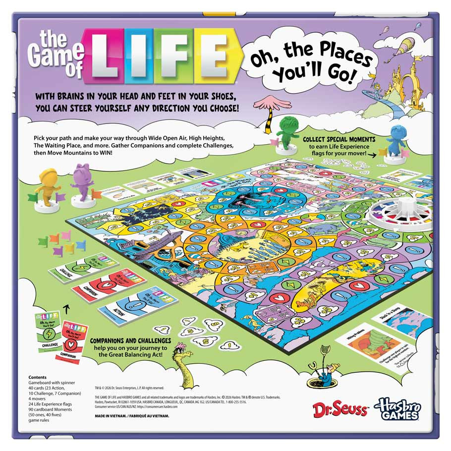 Game of Life: Dr. Seuss: Oh the Places You'll Go