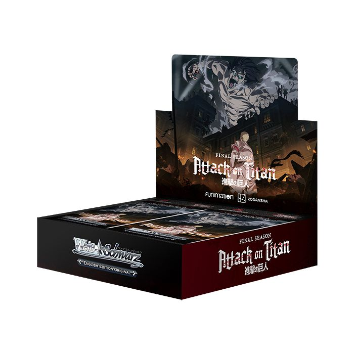 Weiss Schwarz: Attack On Titan Final Season: Booster Display