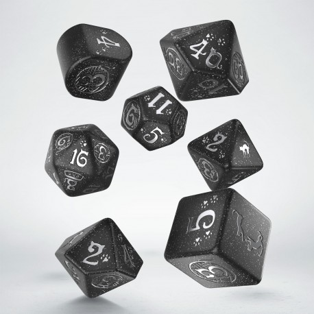 Cats Modern Dice Set: Waffle