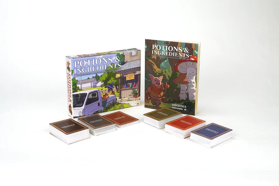 Potion & Ingredient Deck Box And Cards