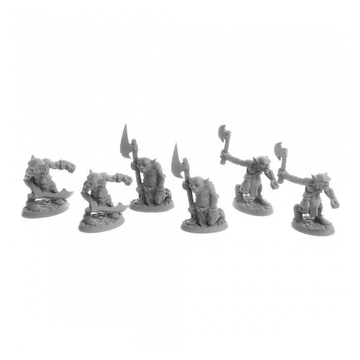 Reaper Miniatures: Dungeon Dwellers: Goblin Raiders (6)