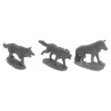 Reaper Miniatures: Dungeon Dwellers: Wolf Pack (3)