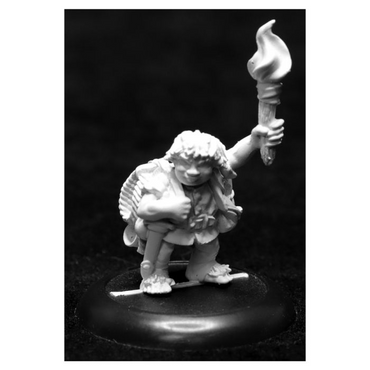 Reaper Miniatures: Dungeon Dwellers: Gus Greenweevil, Halfling