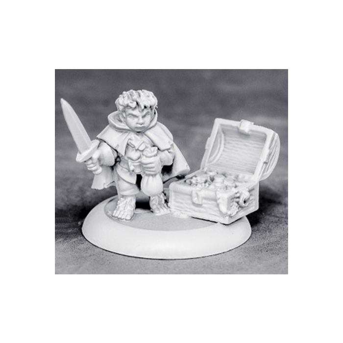 Reaper Miniatures: Dungeon Dwellers: Stitch Thimbletoe, Halfling Thief