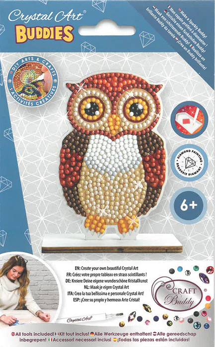 Crystal Art Buddies: Fantasy Owl