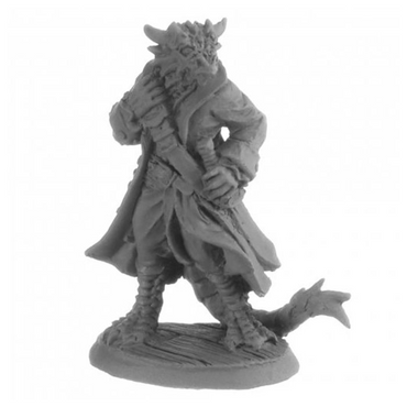 Reaper Miniatures: Legends: Captain Blackscale, Dragonfolk Pirate