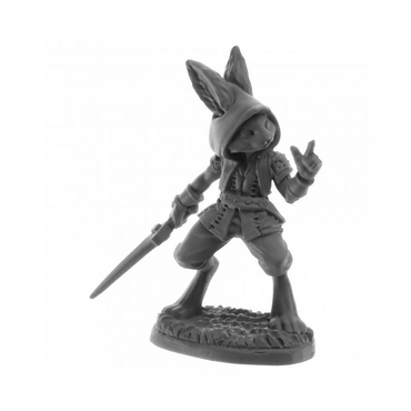 Reaper Miniatures: Legends: Rask, Male Harefolk