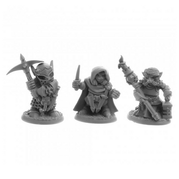 Reaper Miniatures: Legends: Deep Gnome Adventurers (3)