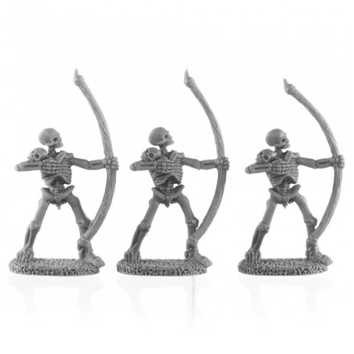 Reaper Miniatures: Legends: Skeletal Archers (3)