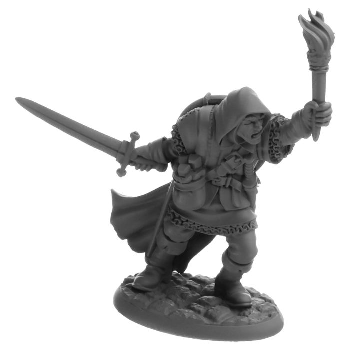 Reaper Miniatures: Legends: Human Fighter: Derrell Brumby