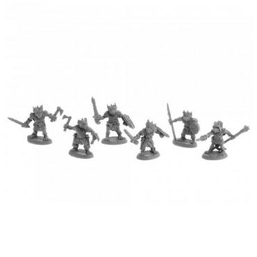 Reaper Miniatures: Dungeon Dwellers: Nightclaw Kobolds (6)