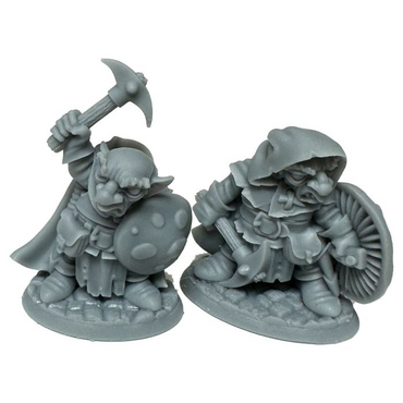 Reaper Miniatures: Bones Black: Deep Gnome Rangers (2)