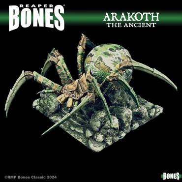 Reaper Miniatures: Arakoth The Ancient colossal Spider Deluxe Boxed Set