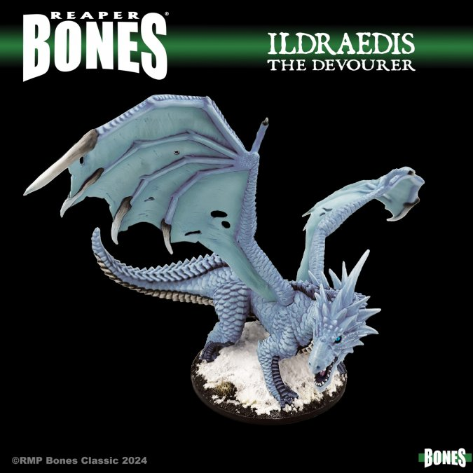 Reaper Miniatures: Ildraedis The Devourer bones Classic Deluxe Boxed Set