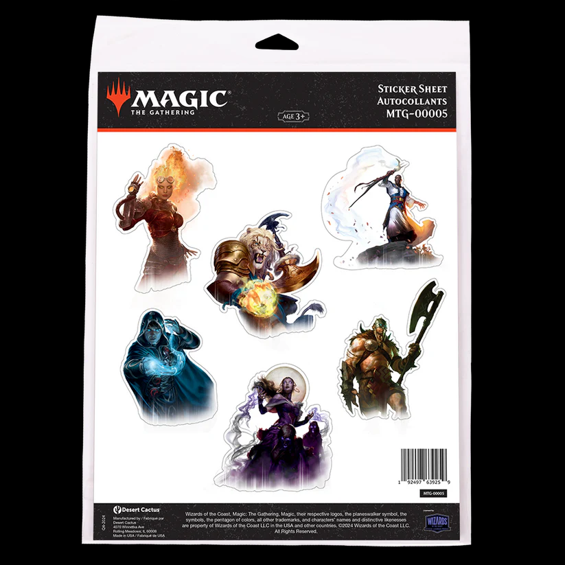 Magic: The Gathering: Sticker Sheet MTG-00005