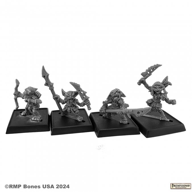 Reaper Miniatures: Pathfinder Goblin Warriors (4)