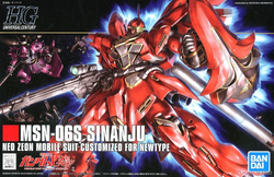 Gunpla: High Grade Universal Century 1/144 - Gundam UC #116 Sinanju