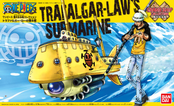 Bandai Hobby: One Piece Grand Ship Collection Model Kit - #002 Trafalgar Law"s Submarine