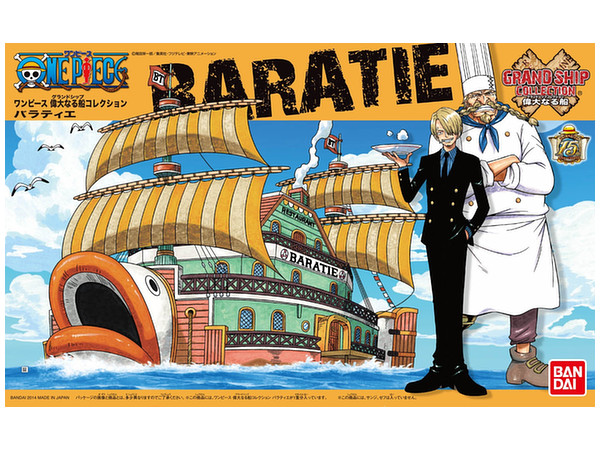 Bandai Hobby: One Piece Grand Ship Collection Model Kit - #010 Baratie Model Ship