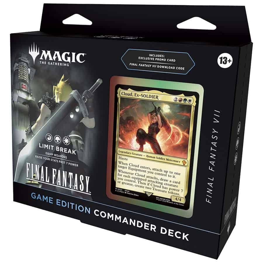 Magic The Gathering: Final Fantasy VII Commander Deck Game Edition