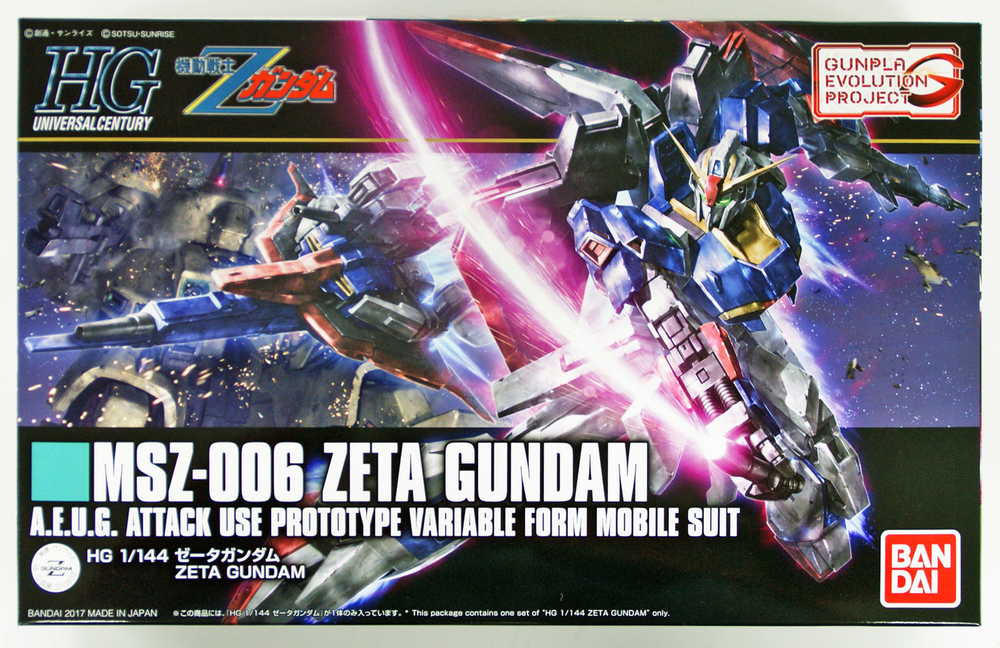Bandai HGUC #203 1/144 Zeta Gundam