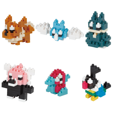 Nanoblock: Pokemon Mini - Pokemon Type Normal Set 1