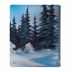 Ultra Pro: Bob Ross Winter Paradise: 9-pocket Zippered Pro-binder