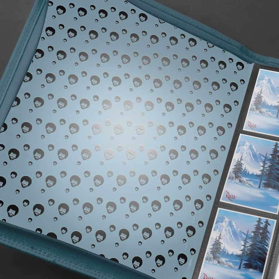 Ultra Pro: Bob Ross Winter Paradise: 9-pocket Zippered Pro-binder