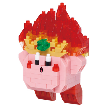Nanoblock Character Collection Series Kirby Fire, "Kirby"
