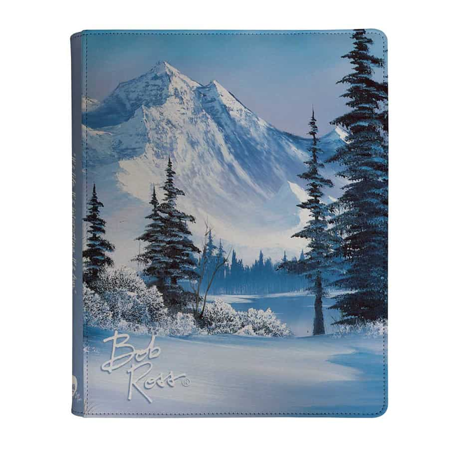 Ultra Pro: Bob Ross Winter Paradise: 9-pocket Zippered Pro-binder