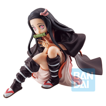 Bandai Spirits Ichibansho Figure Reprint Ver. Nezuko Kamado (Tengen Uzui Is Here!) "Demon Slayer: Kimetsu no Yaiba"