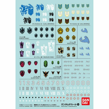 Bandai Gundam Decal GD-104 Mobile Suit Gundam Iron-Blooded Orphans 2