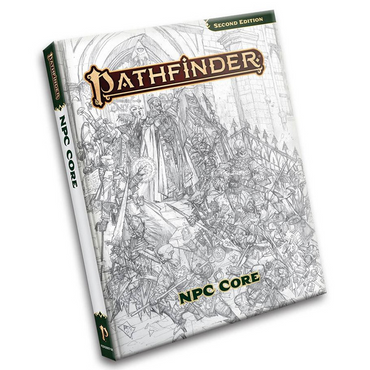 Pathfinder 2E: NPC Core Sketch Cover