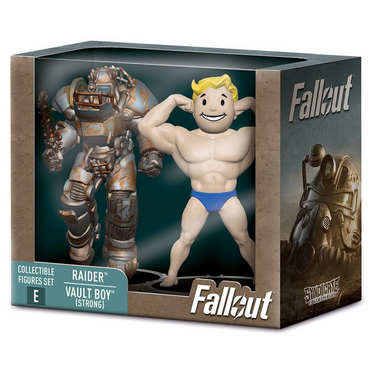 Fallout Collectible Figures Set Raider & Vault Boy (Strong)