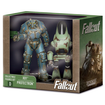 Fallout Collectible Figures Set X01 & Protectron