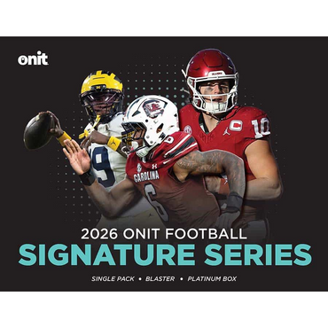 2026 Onit Signature Series Football Value Box Nebraska