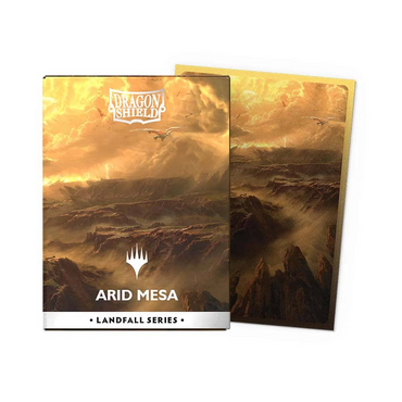 Dragon Shield: Magic The Gathering: Landfall Series: Matte Dual Art: Arid Mesa