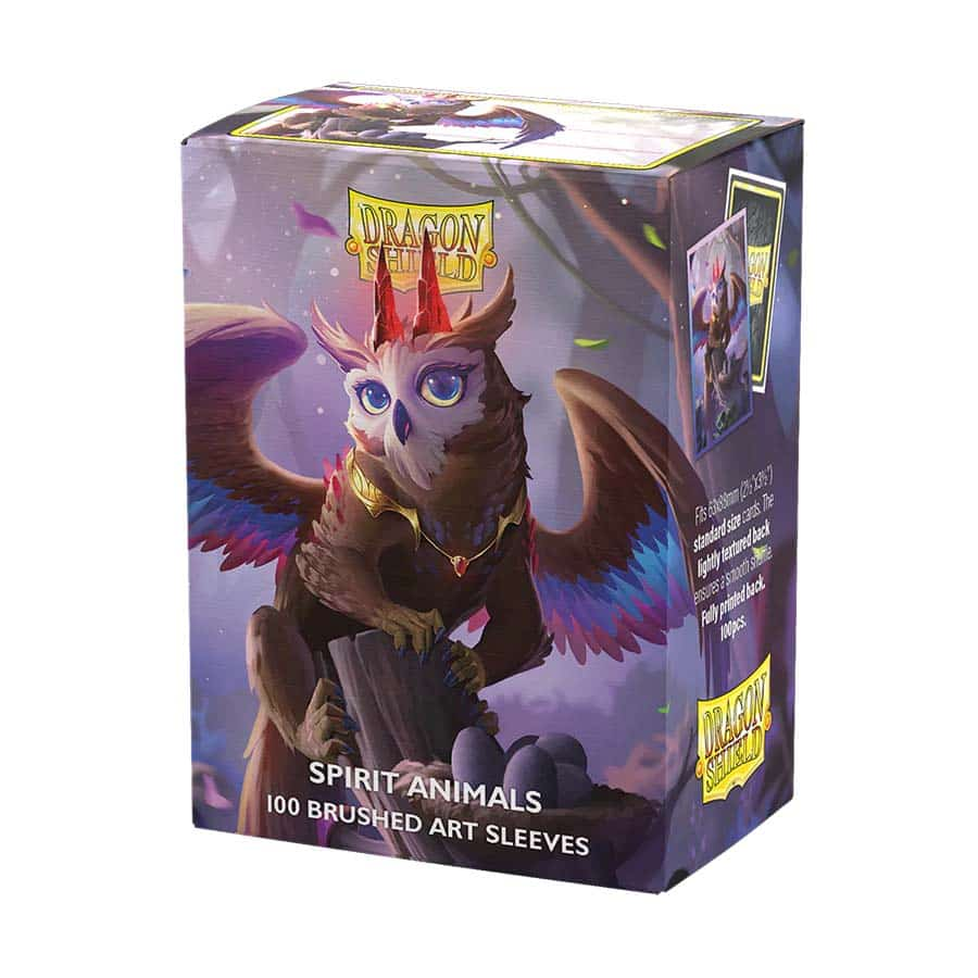 Dragon Shield: Brushed Art: Spirit Animals: The Dragowlis