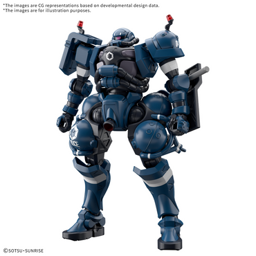 Bandai HG 1/144 Military Police Zaku "Mobile Suit Gundam GQuuuuuuX"