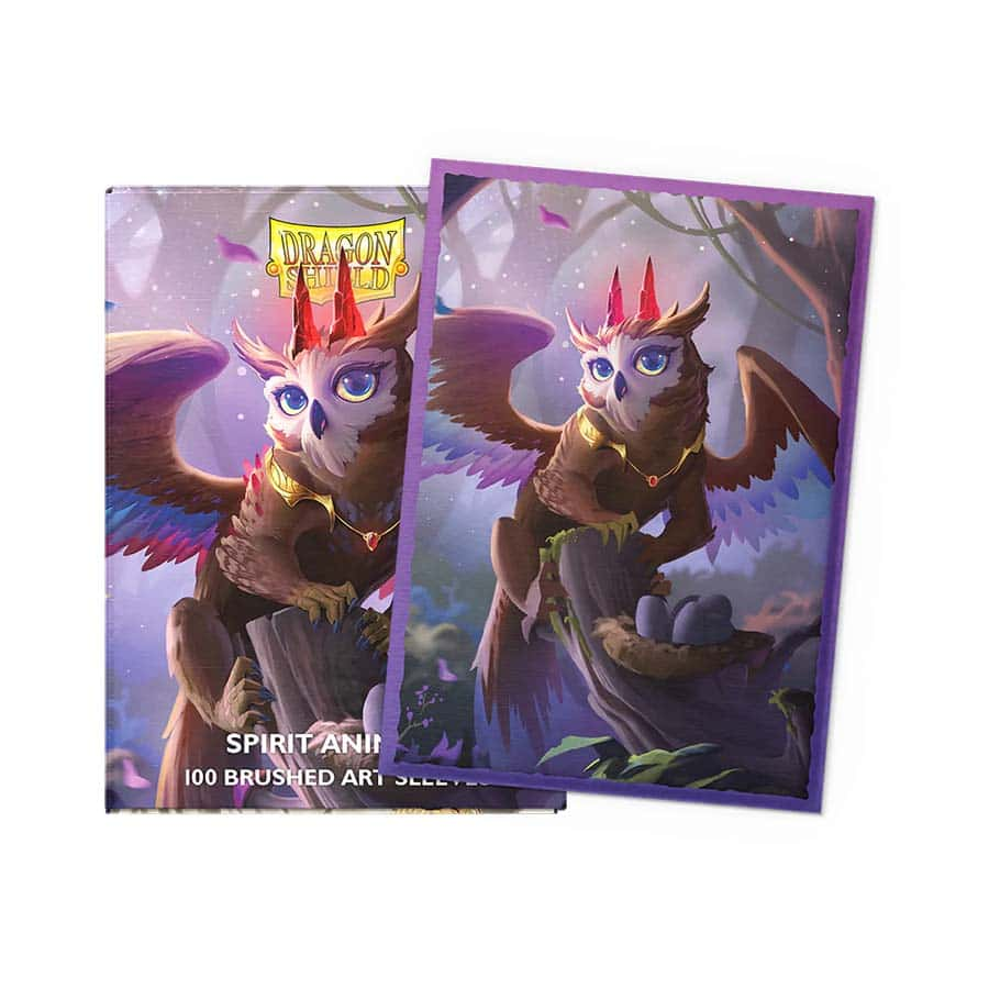 Dragon Shield: Brushed Art: Spirit Animals: The Dragowlis