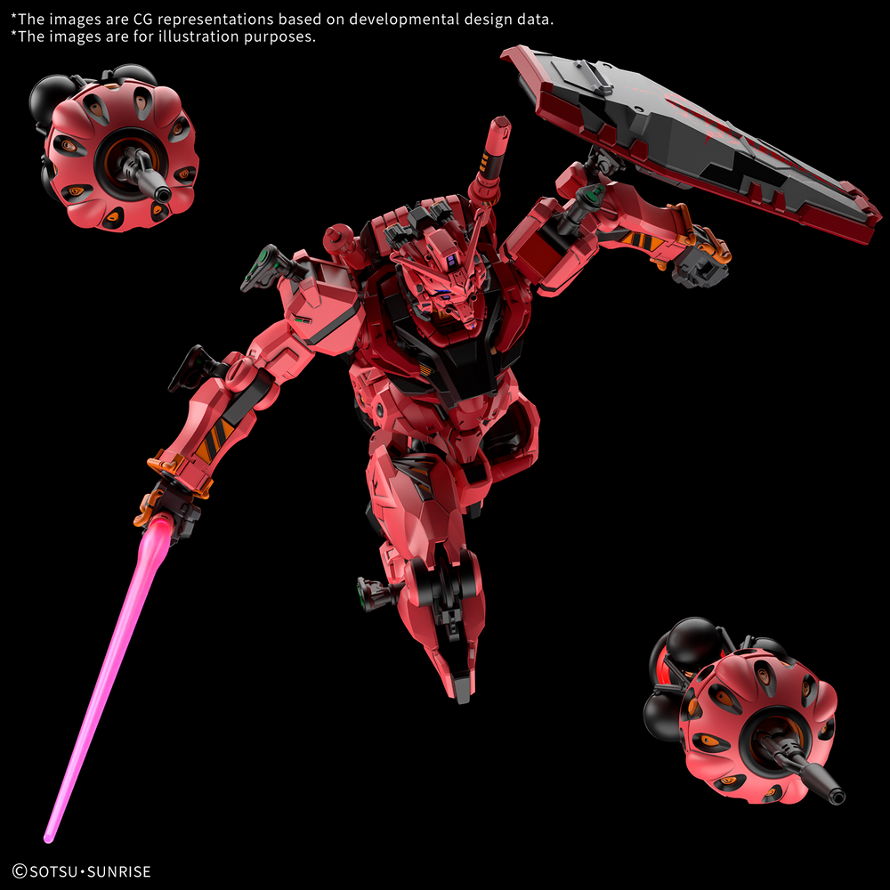 Bandai HG 1/144 Red Gundam "Mobile Suit Gundam GQuuuuuuX"
