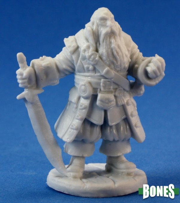 Barnabus Frost, Pirate Captain Human Fighter
