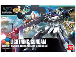 Bandai #20 Lightning Gundam 'Gundam Build Fighters Try', Bandai HGBF 1/144