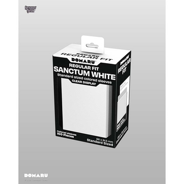 Domaru Regular Fit: Sanctum White (100ct)