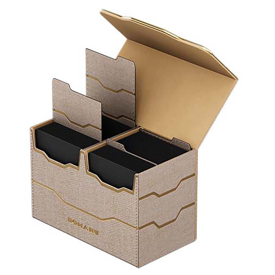 Domaru Armory: Vertex Duo 200-plus Deck Box: Alabaster