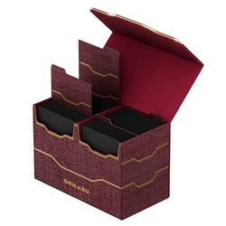 Domaru Armory: Vertex Duo 200-plus Deck Box: Carnelian