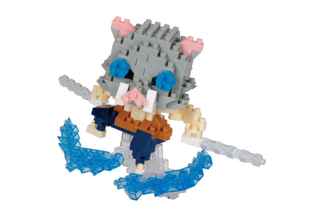 Nanoblock Character Collection Series Inosuke Hashibira (Beast Breathing) "Demon Slayer"