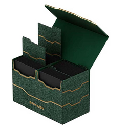 Domaru Armory: Vertex Duo 200-plus Deck Box: Malachite
