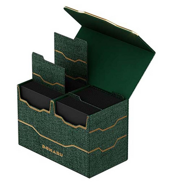 Domaru Armory: Vertex Duo 200-plus Deck Box: Malachite